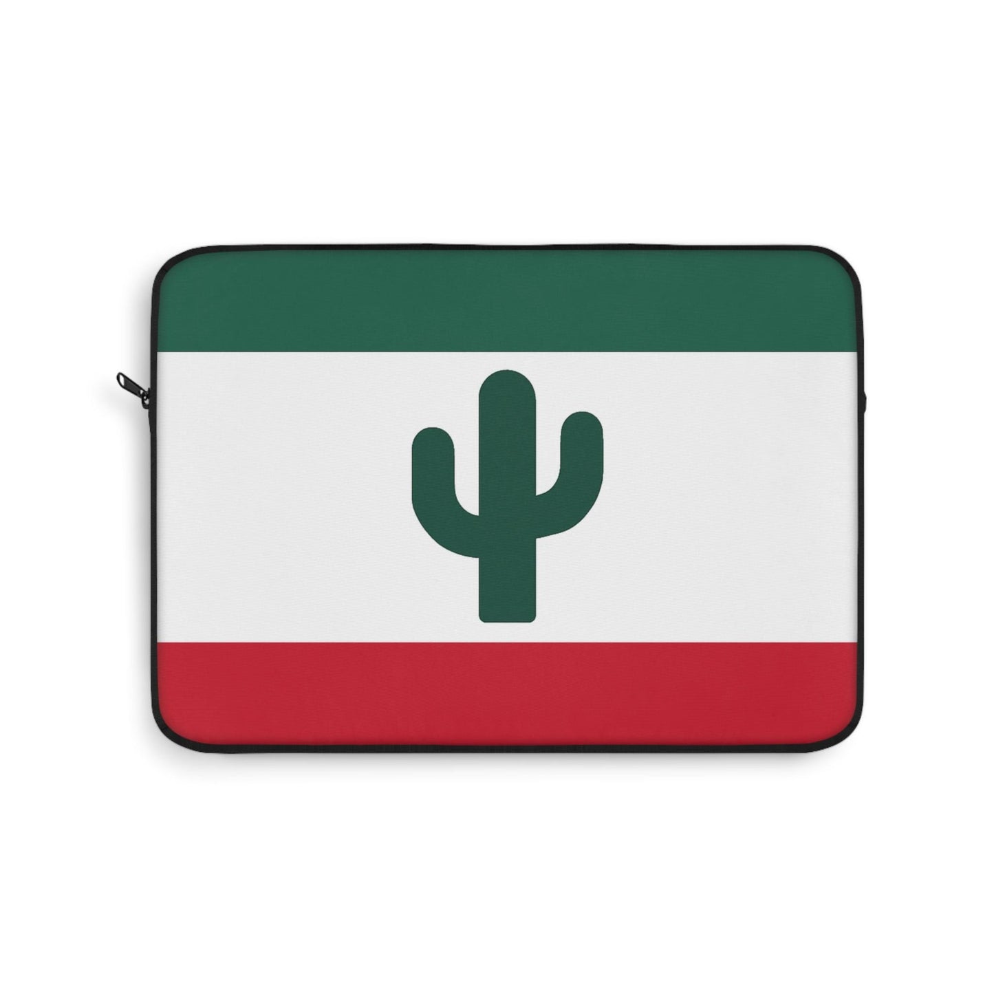 Minimalist Mexico-Inspired Laptop Sleeve - Modern Geometric Tech Case with Cultural Design