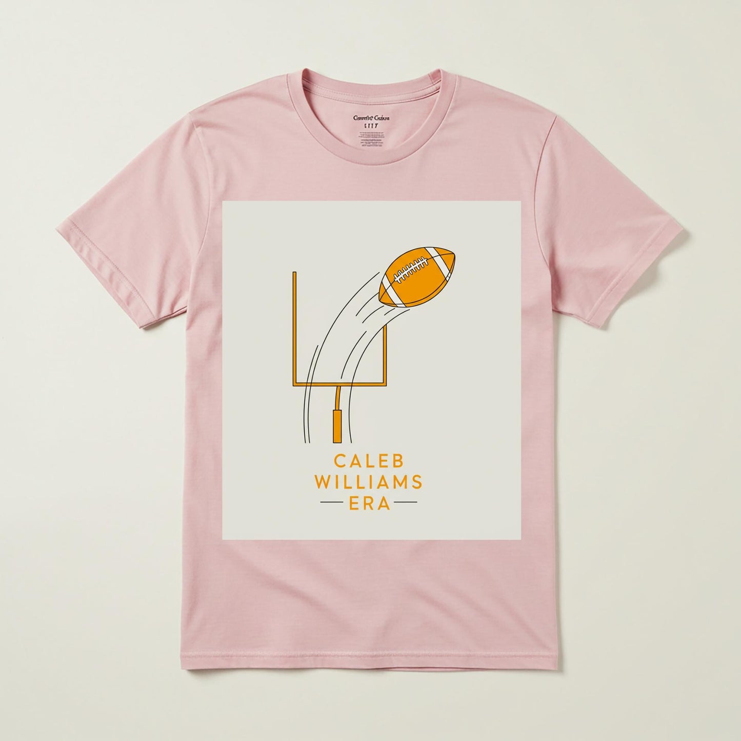 Caleb Williams Era T-shirt | Football Fan Apparel | Minimalist Sports Tee | Game Day Shirt | Unisex Garment-Dyed Comfort Wear for Fans