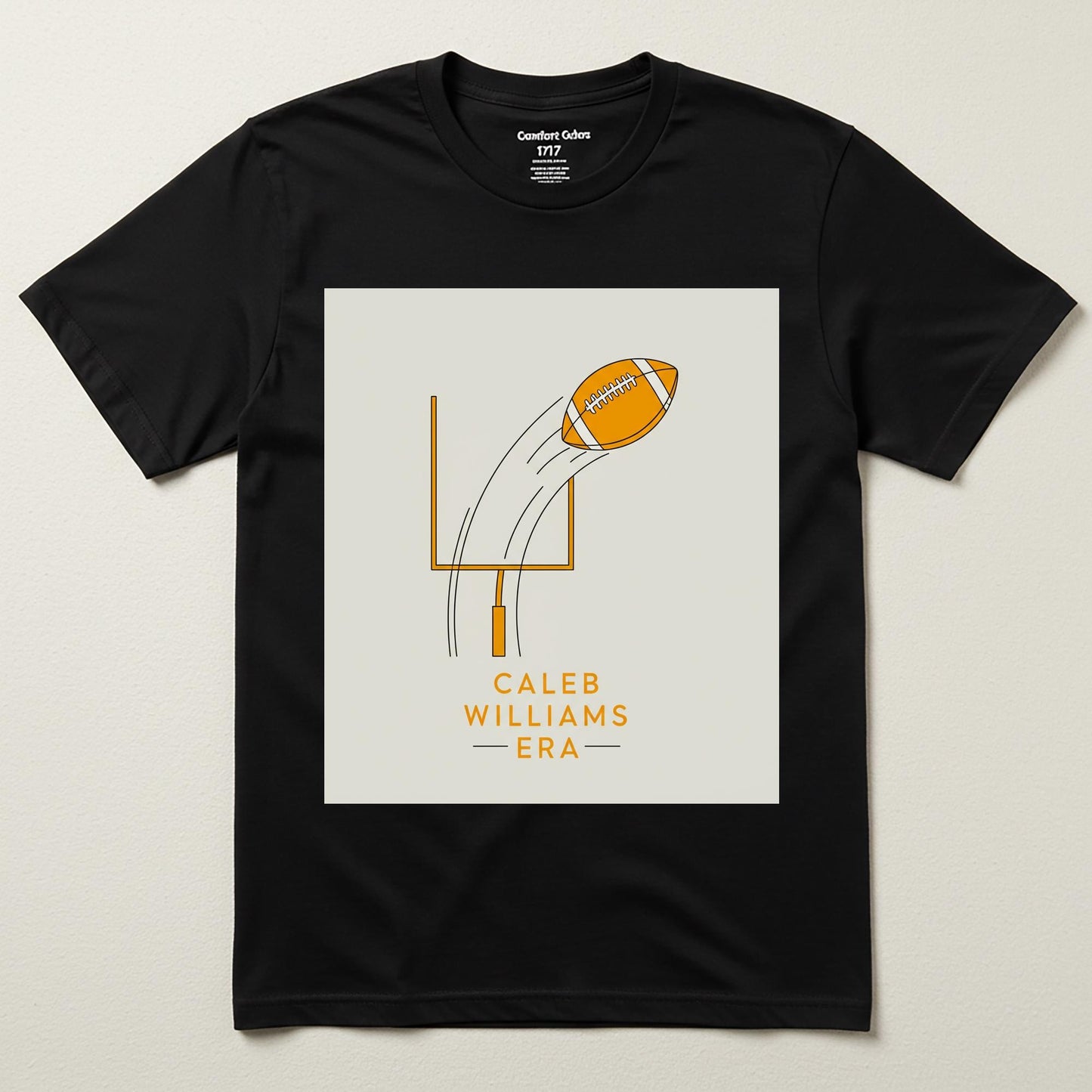 Caleb Williams Era T-shirt | Football Fan Apparel | Minimalist Sports Tee | Game Day Shirt | Unisex Garment-Dyed Comfort Wear for Fans