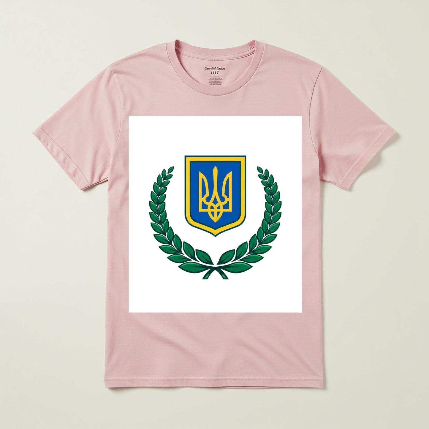 Ukrainian Trident T-Shirt | Stand With Ukraine Support Shirt | Patriotic Ukrainian Apparel | Unisex Garment-Dyed Tee | Freedom's Emblem