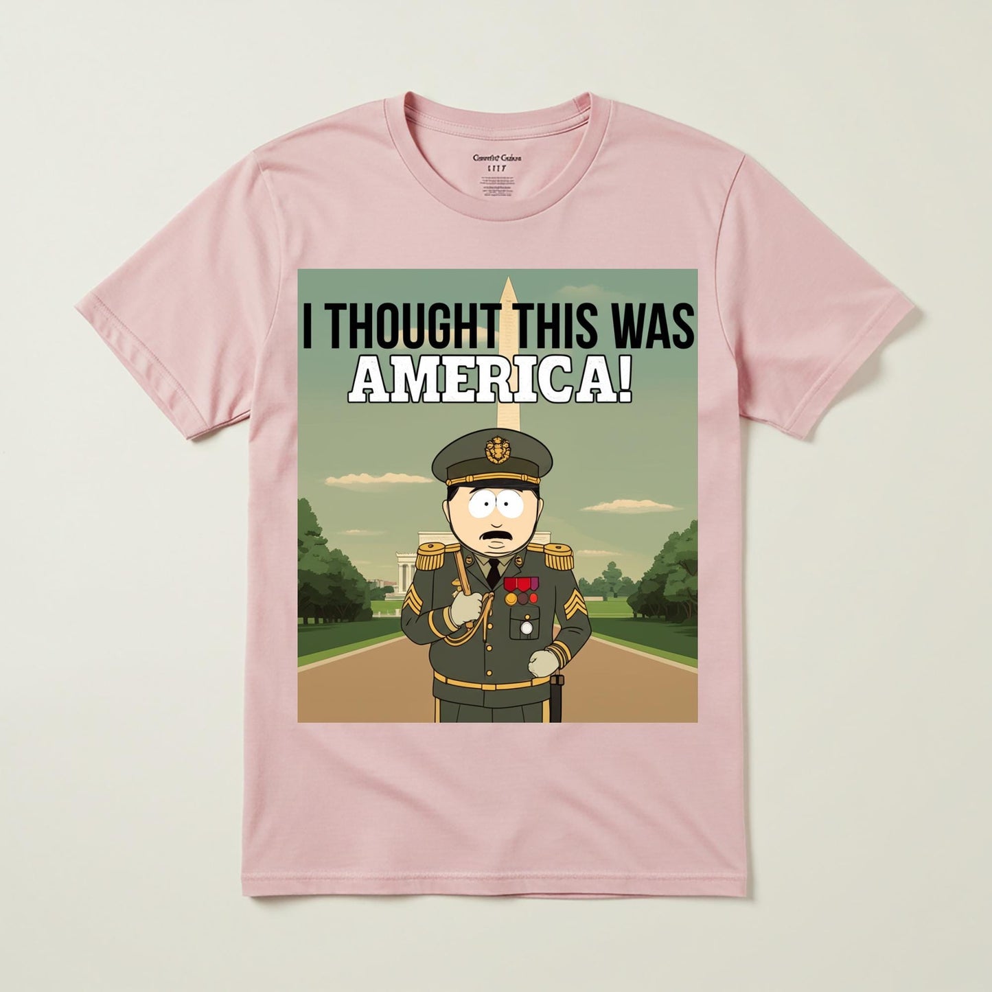 South Park Randy Marsh I Thought This Was America T-Shirt | Political Humor Satirical American Parody Funny Protest Pop Culture Graphic Tee
