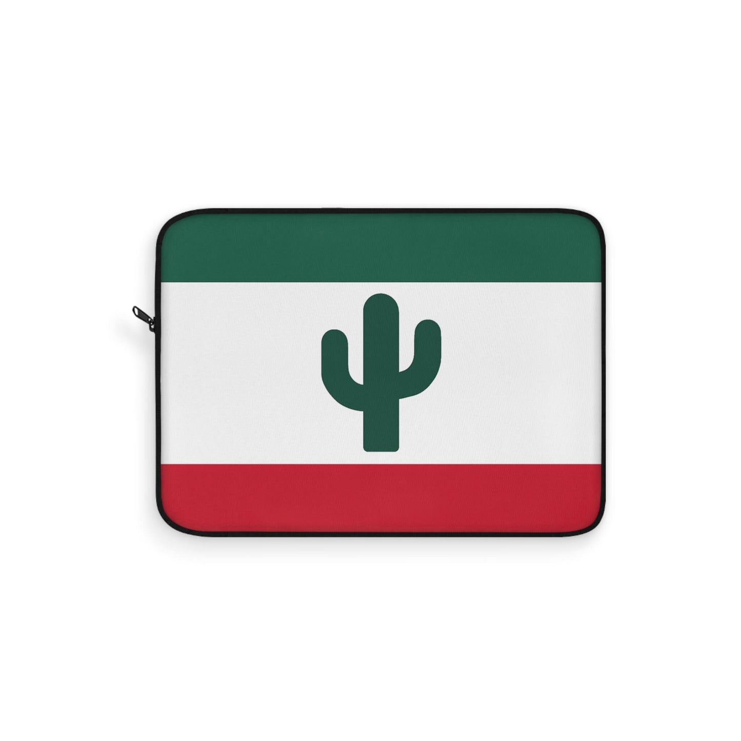 Minimalist Mexico-Inspired Laptop Sleeve - Modern Geometric Tech Case with Cultural Design