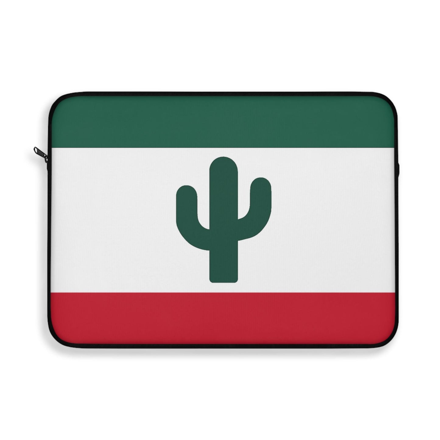 Minimalist Mexico-Inspired Laptop Sleeve - Modern Geometric Tech Case with Cultural Design