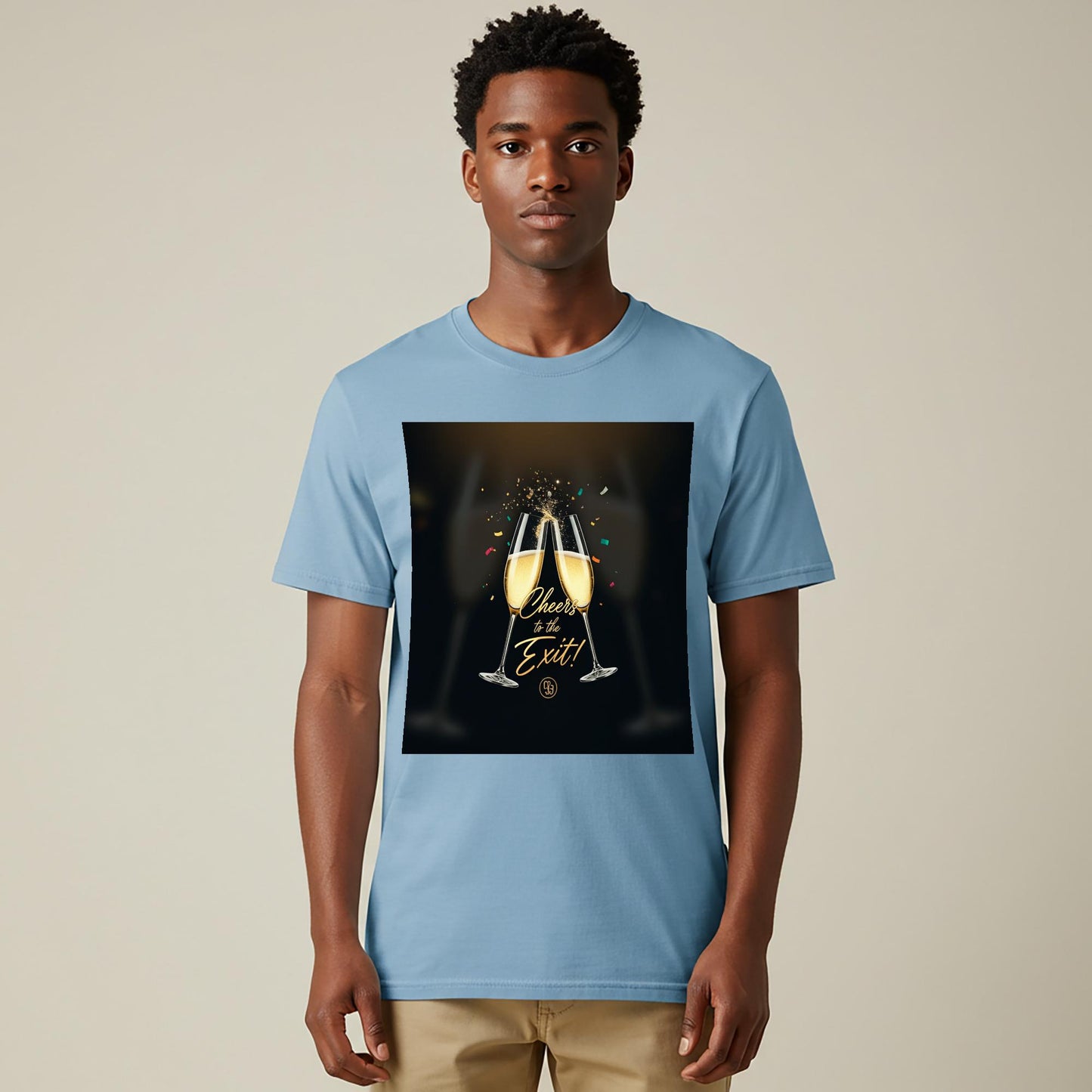 Cheers to the Exit T-Shirt | Farewell Gift for Retirement, Graduation, New Job | Celebration Apparel for New Beginnings & Milestones