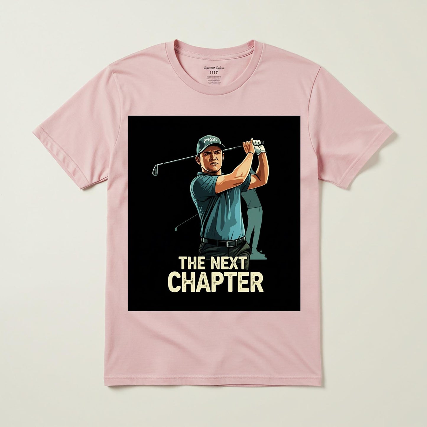 The Next Chapter Golf T-Shirt | Motivational Golfer Tee | Garment-Dyed Unisex Apparel | Inspirational Sports Fan Gift for Avid Golfers