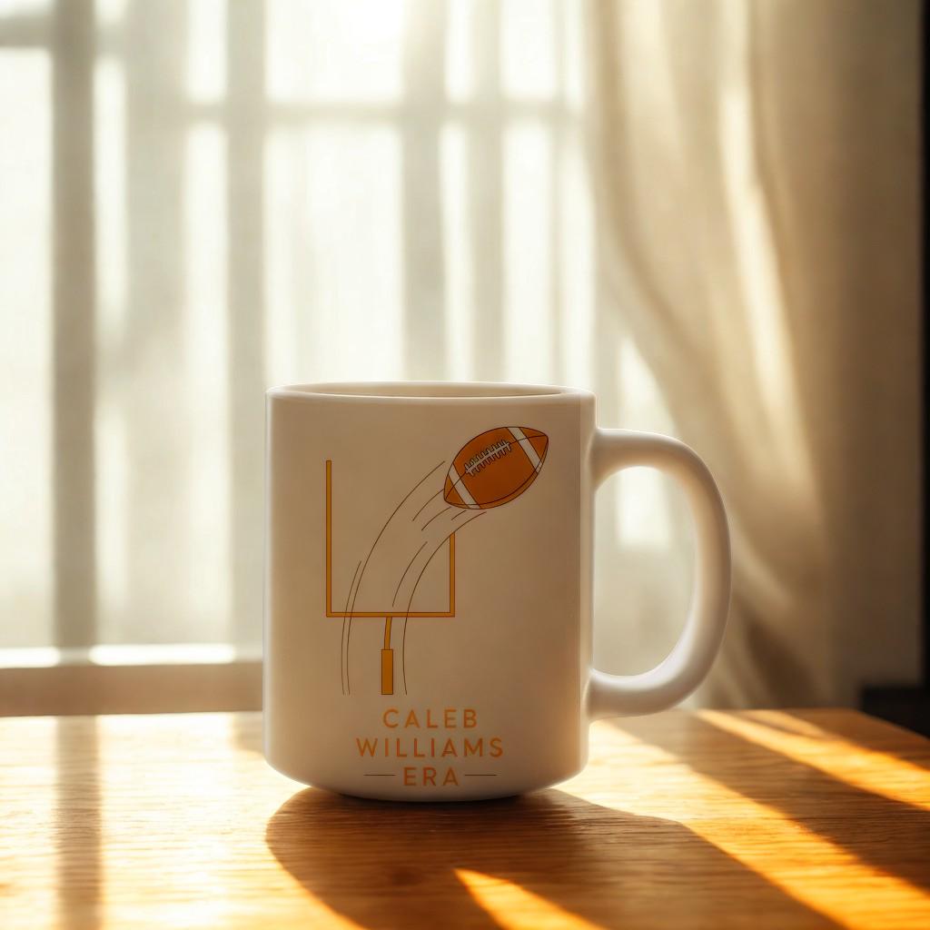 Caleb Williams Era Mug | Football Fan Gift | American Football Coffee Cup | Touchdown Sports Enthusiast Present | Game Day Drinkware