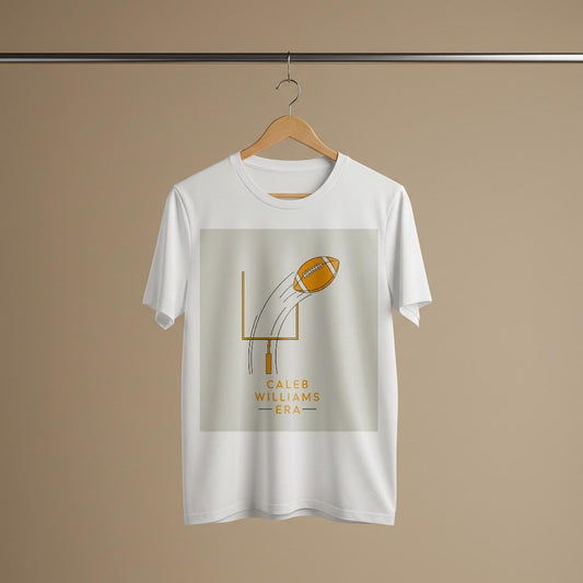 Caleb Williams Era T-shirt | Football Fan Apparel | Minimalist Sports Tee | Game Day Shirt | Unisex Garment-Dyed Comfort Wear for Fans