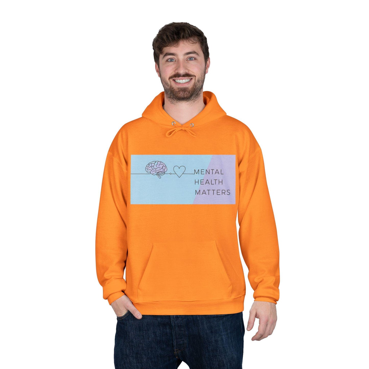 Mental Health Matters Hoodie - Self-Care Sweatshirt for Men & Women - Cozy Wellness Gift